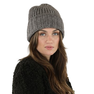 Pipot - Gårda Val d'Isère Wool Mix Beanie (tumma beige)