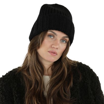 Pipot - Gårda Val d'Isère Wool Mix Beanie (musta)