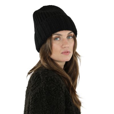 Pipot - Gårda Val d'Isère Wool Mix Beanie (musta)