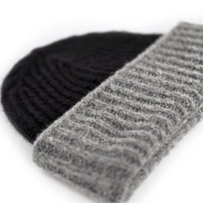 Pipot - Gårda Zermatt Beanie (harmaa/musta)