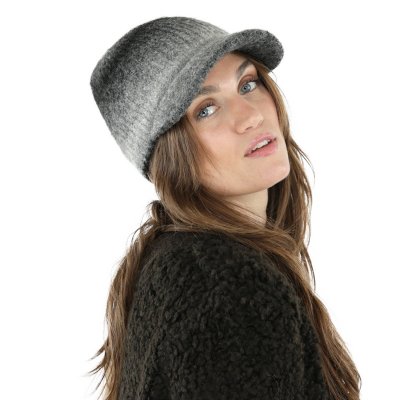 Pipot - Gårda Innsbruck Alpaca Mix Visor Beanie (musta)