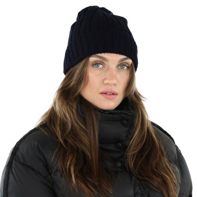 Pipot - Gårda Lenzerheide Merino Wool Beanie (sininen)