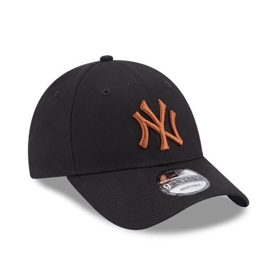 Lippis - New Era New York Yankees 9FORTY (musta)