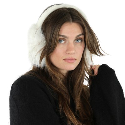 Korvanlämmittimet - Gårda Kersley Faux Fur Ear Muffs (valkoinen)