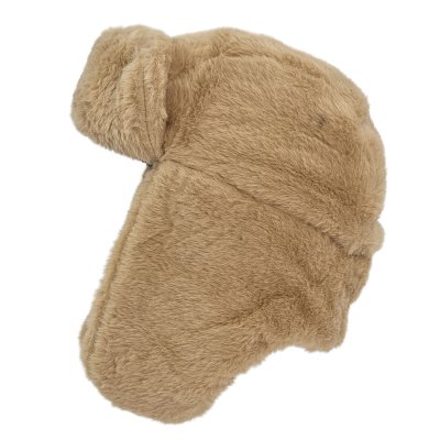Karvahattu - Gårda Faux Fur Trapper Hat (vaaleanruskea)