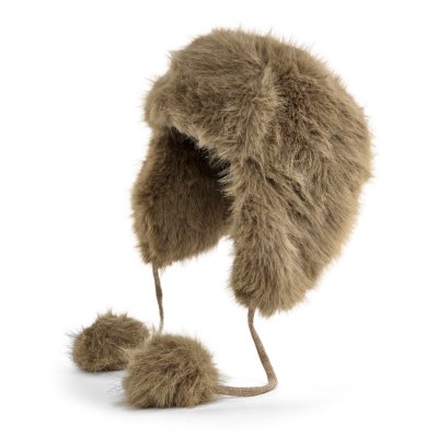 Karvahattu - Gårda Tortel Faux Fur Trapper Hat (luonto)
