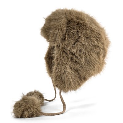 Karvahattu - Gårda Tortel Faux Fur Trapper Hat (luonto)