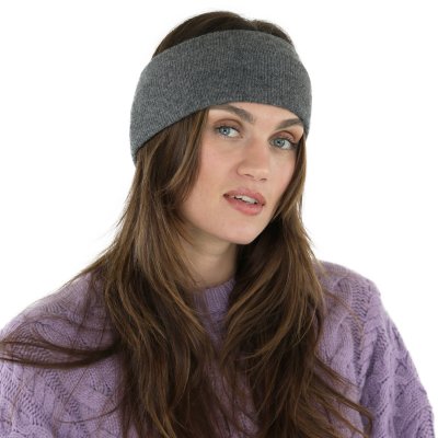 Päänauha - Gårda Crans-Montana Wool Mix Headband (harmaa)