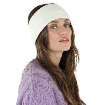 Päänauha - Gårda Crans-Montana Wool Mix Headband (valkoinen)