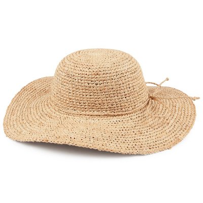 Hatut - Raffia Swinger Hat (luonnollinen väri)