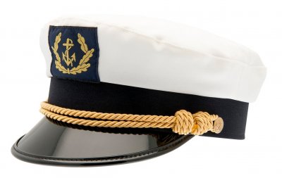 Flat cap - CTH Ericson Sailor Wool Blend (valkoinen)