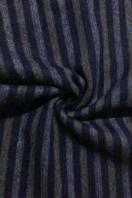 Huivit - Gårda Stripe Wool Scarf (Navy)