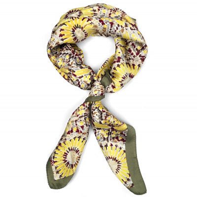 Huivi - Gårda Bizerte Satin Scarf (keltainen)