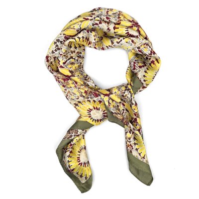 Huivi - Gårda Bizerte Satin Scarf (keltainen)