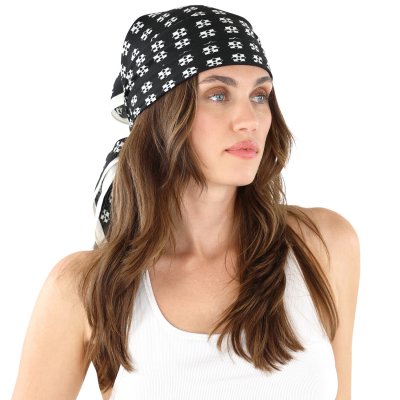 Huivi - Gårda Carouge Satin Scarf (musta)