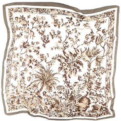 Huivi - Gårda Provence Satin Scarf (ruskea)