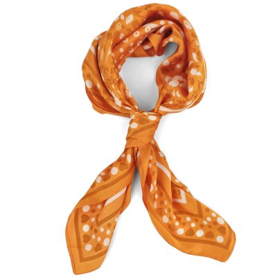 Huivi - Gårda Comino Satin Scarf (oranssi)