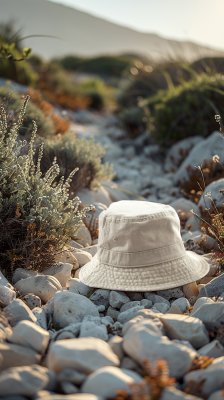 Hatut - Gårda Sawyer Bucket Hat (luonnonvalkoinen)