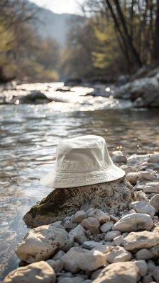 Hatut - Gårda Sawyer Bucket Hat (valkoinen)