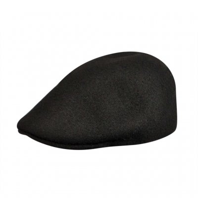 Flat cap - Kangol Seamless Wool 507 (musta)