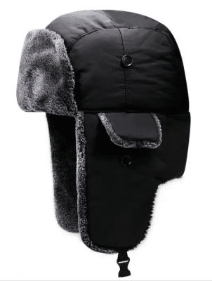 Karvahattu - Gårda Trapper Hat (musta)