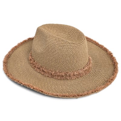 Olkihattu - Gårda Alicante Fedora (khaki)