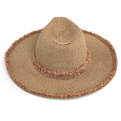 Olkihattu - Gårda Alicante Fedora (khaki)