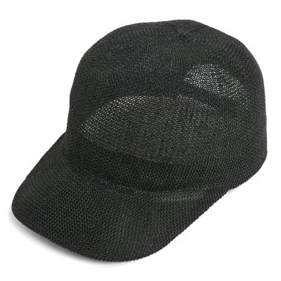 Olkihattu - Gårda Hvar Straw cap (musta)