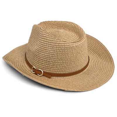Olkihattu - Gårda Kos Western Hat (khaki)