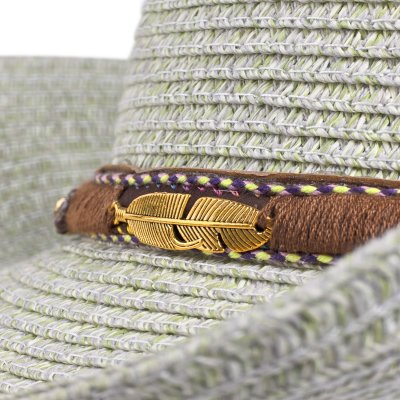 Olkihattu - Gårda Marseille Western Hat (vihreä)