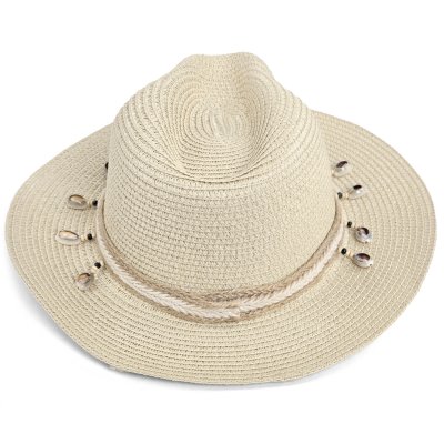 Olkihattu - Gårda Nerja Fedora (beige)