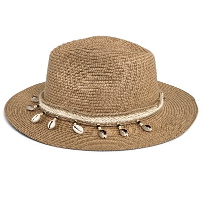Olkihattu - Gårda Nerja Fedora (khaki)