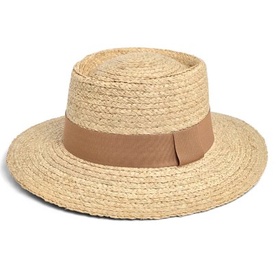 Olkihattu - Gårda Palma Gambler (luonnollinen/khaki)