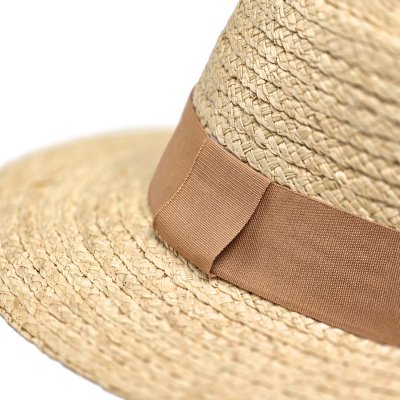 Olkihattu - Gårda Palma Gambler (luonnollinen/khaki)