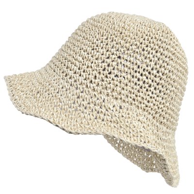 Olkihattu - Gårda Portofino Bucket hat (beige)