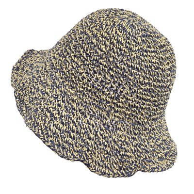 Olkihattu - Gårda Portofino Bucket hat (sininen)