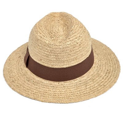 Olkihattu - Gårda Positano Fedora (luonnollinen/ruskea)