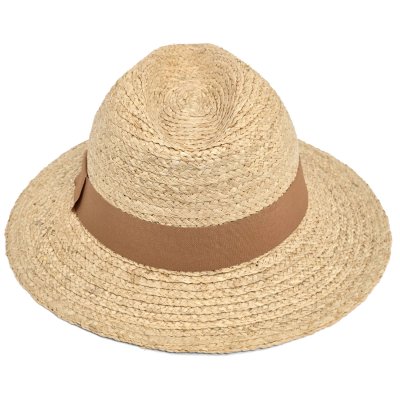 Olkihattu - Gårda Positano Fedora (luonnollinen/khaki)