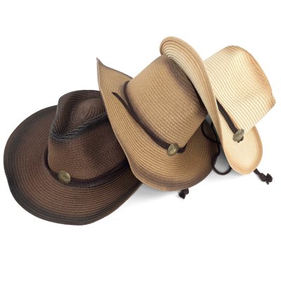 Olkihattu - Gårda Taranto Western Hat (khaki)