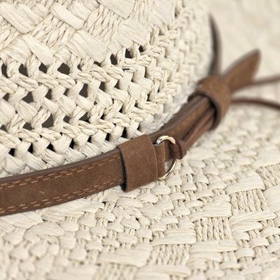 Olkihattu - Gårda Toulon Fedora (beige)
