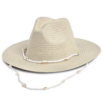Olkihattu - Gårda Valencia Fedora (beige)