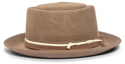 Hatut - Gårda Corby Pork Pie (vaalean ruskea)