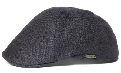 Flat cap - Wigéns Ivy Slim Cap (navy)