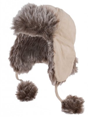 Karvahattu - Gårda Trapper Hat with Faux Fur (Camel)