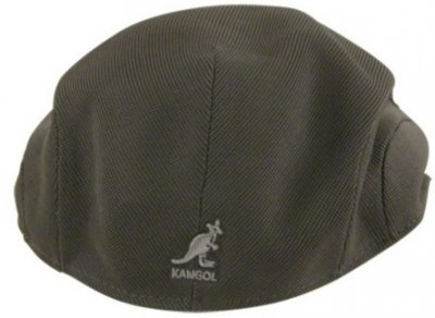 Flat cap - Kangol Tropic 507 (tummanharmaa)