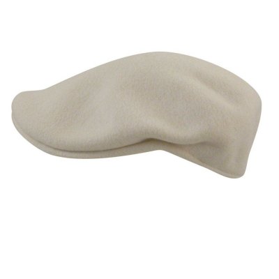Flat cap - Kangol Wool 504 (valkoinen)