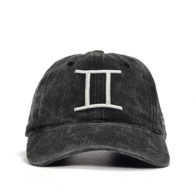 Lippis - Gårda Zodiac Sign Gemini (musta)