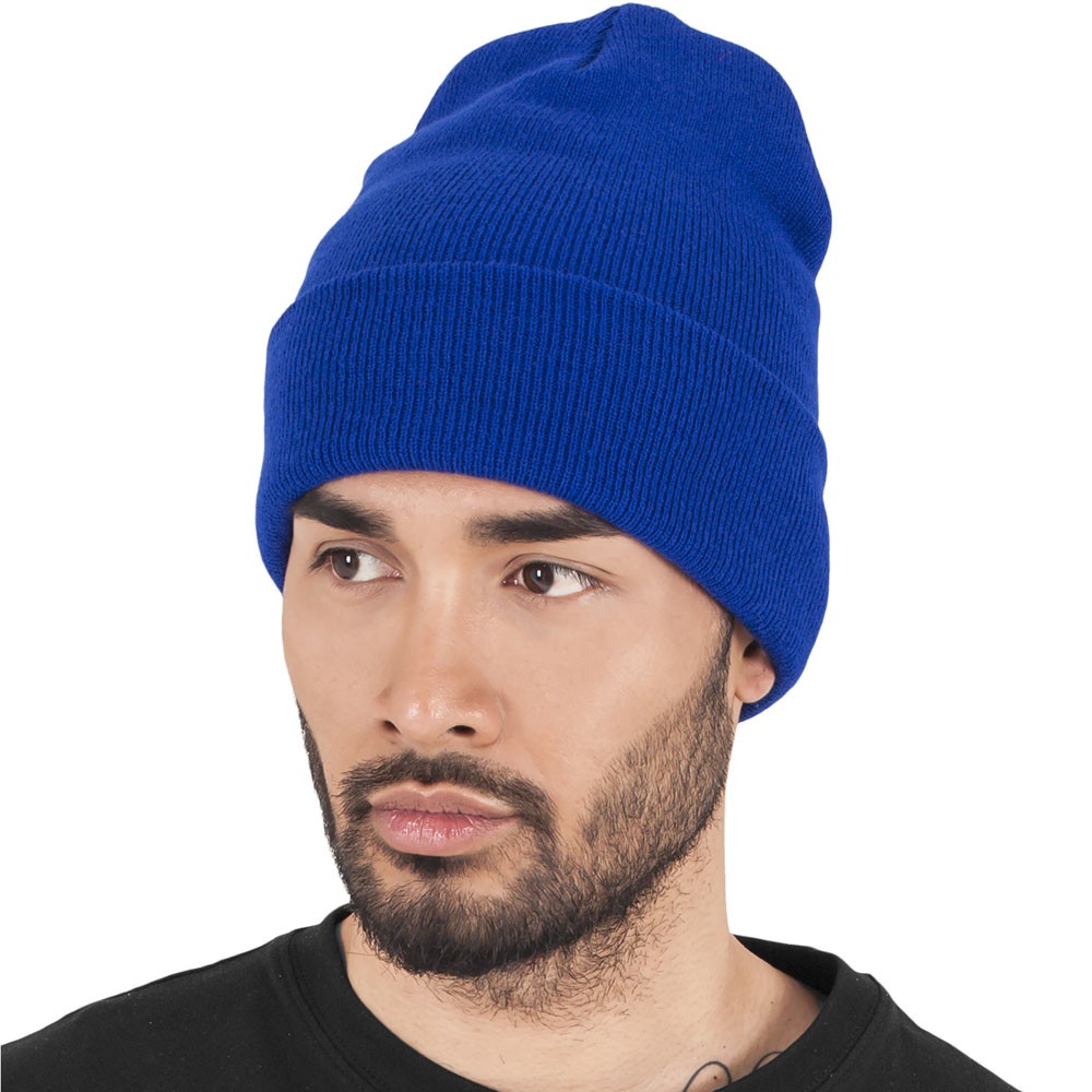 Flexfit Heavyweight Long Beanie Muts - Lila, One Size, Warme Wintermuts Voor Mannen En Vrouwen